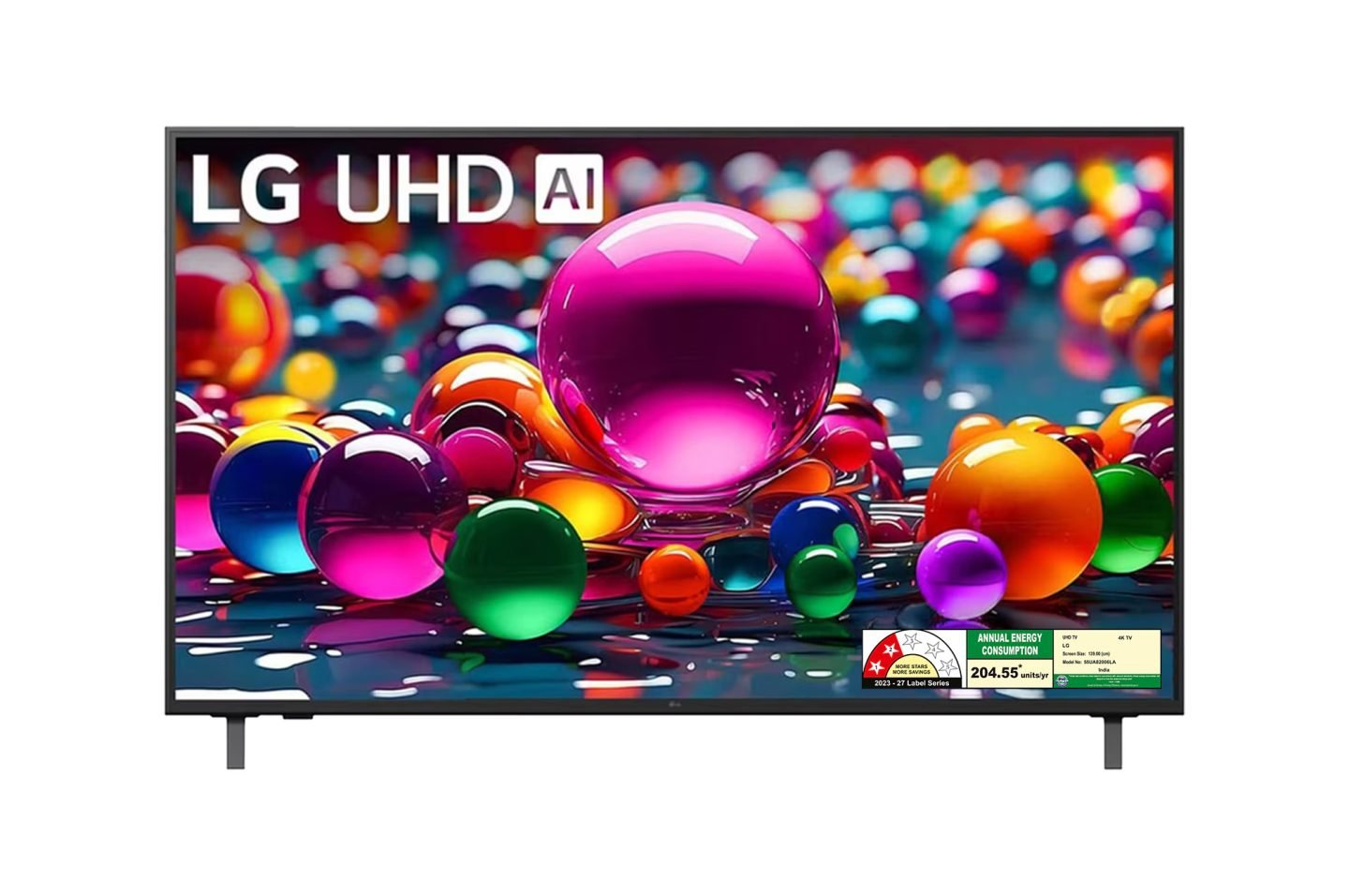 LG 139 cm (55) 4K UHD AI UA8200 Smart TV with α7 AI Processor Gen8 (55UA82006LA)