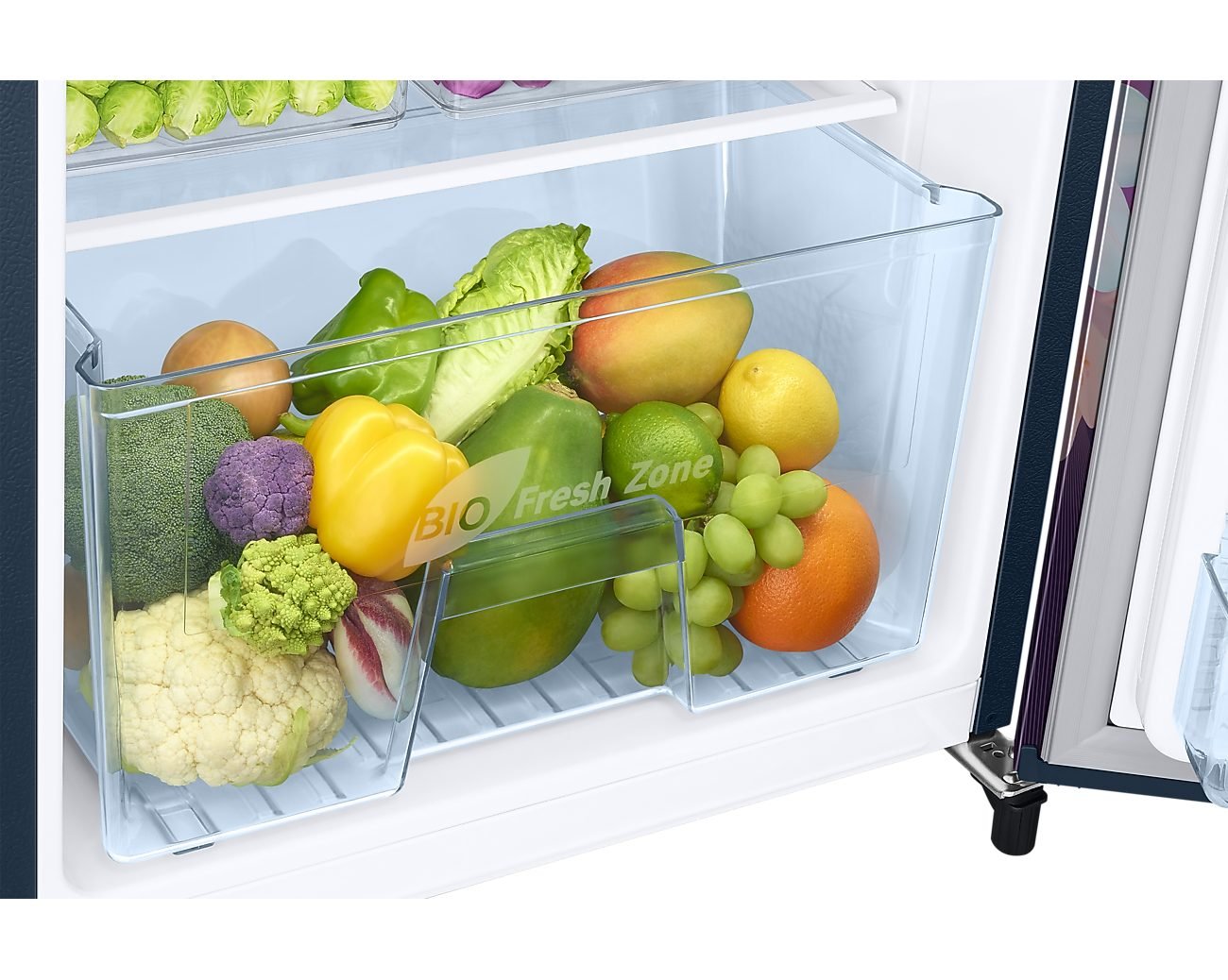 Samsung 183 L Single Door Refrigerator, 3 Star (WILD LILY BLUE) RR20H1723WB