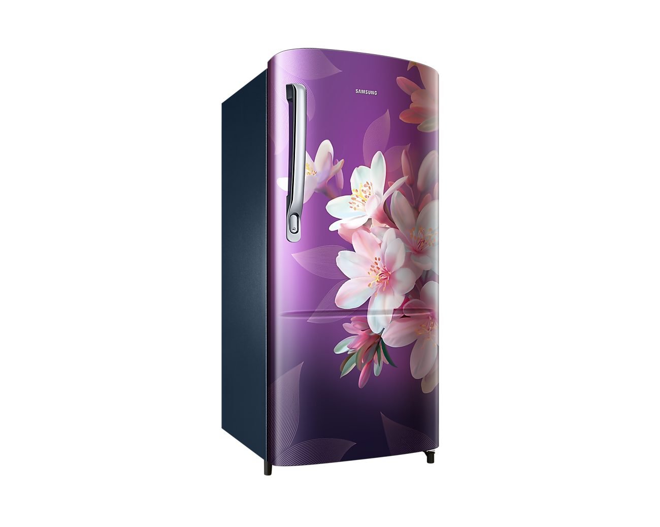 Samsung 183 L Single Door Refrigerator, 3 Star (WILD LILY BLUE) RR20H1723WB