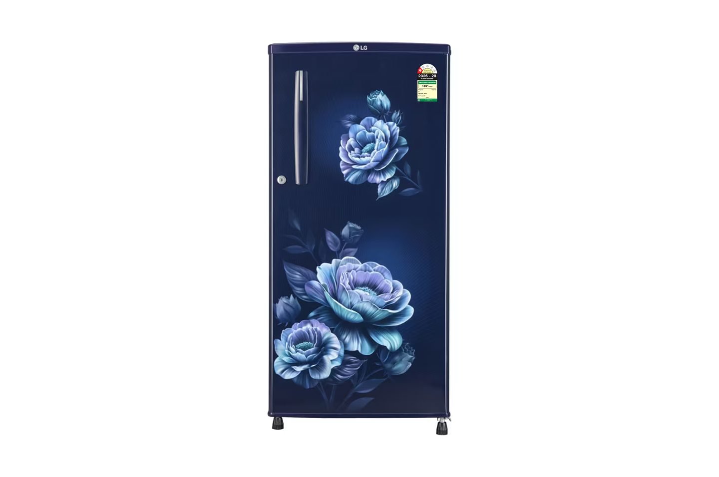 LG 180 L Single Door Refrigerator with Fast Ice Making, Fit Max Chiller Tray , Royal Rose, 1 Star (GL-D1816WORR)
