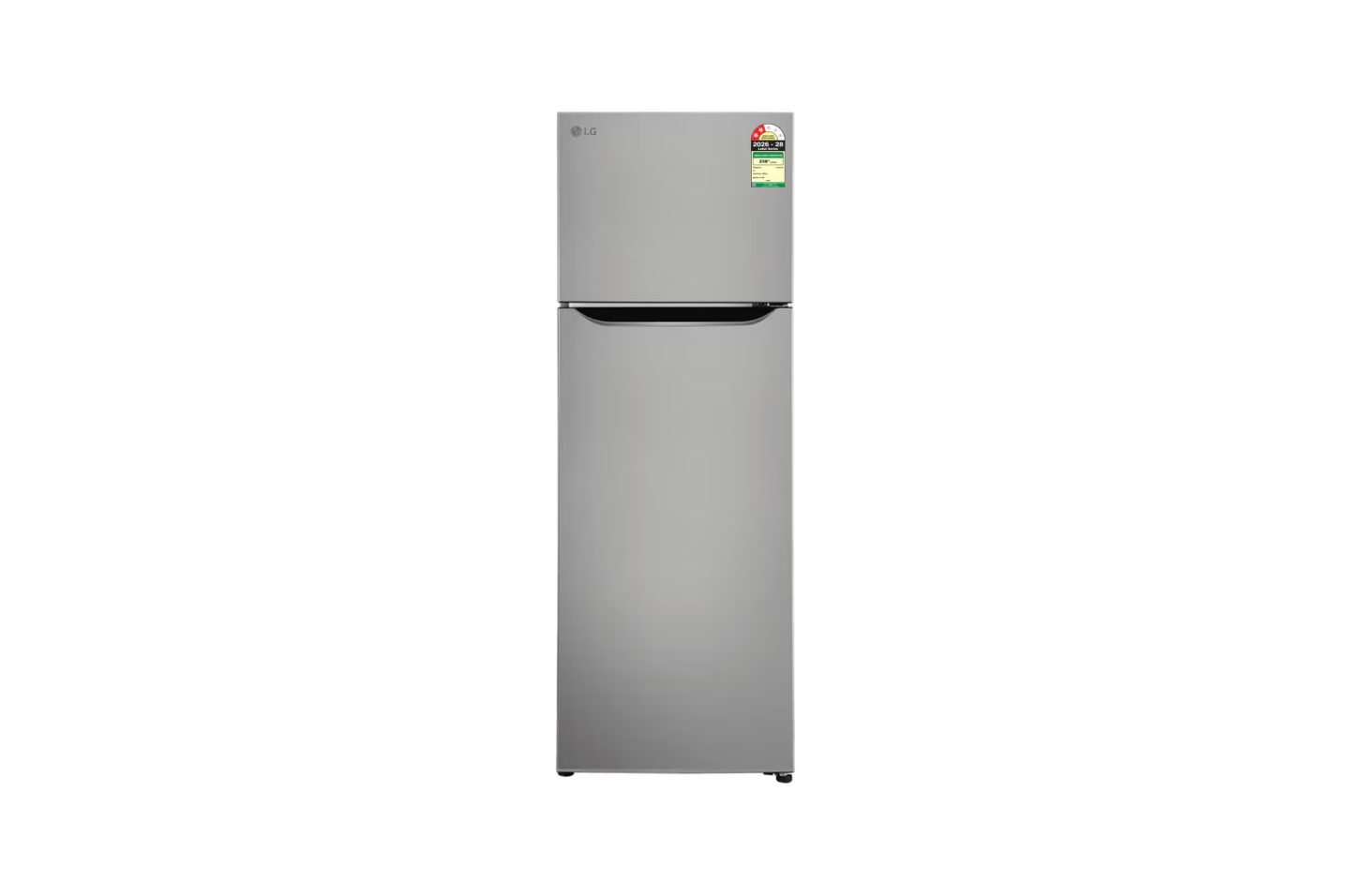 LG 288 L Double Door Refrigerator, Convertible, Multi Air Flow, Shiny Steel, 2 Star (GL-T2926PDPZ)