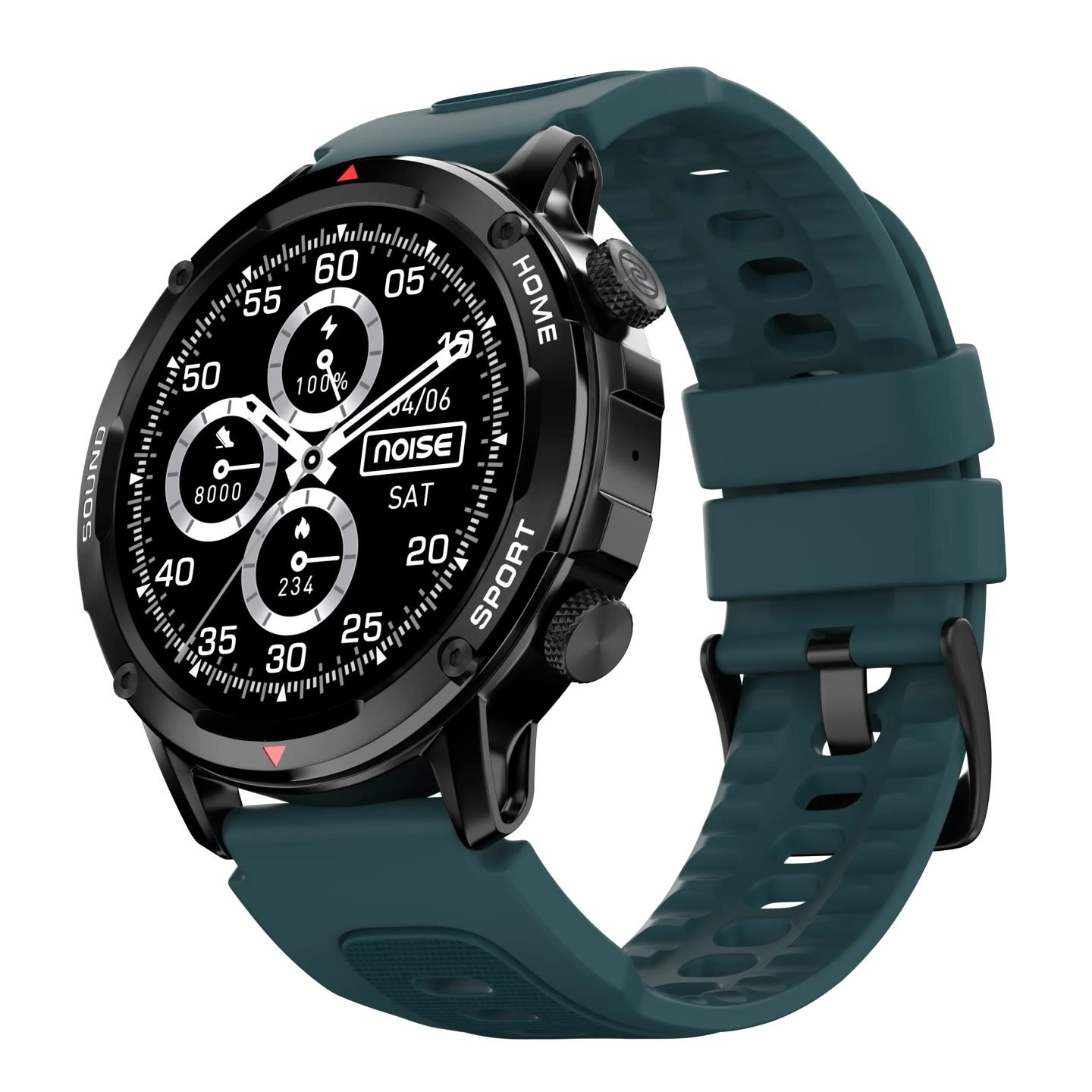 NoiseFit Force 2 Smartwatch (Jet Black)