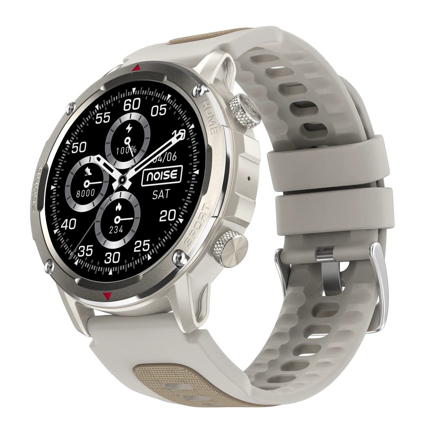 NoiseFit Force 2 Smartwatch (Jet Black)