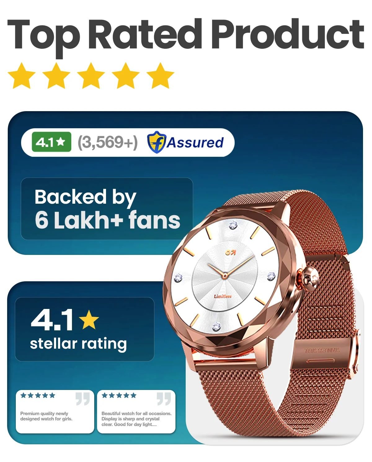 Boult Alora (For women) (Rose Gold)